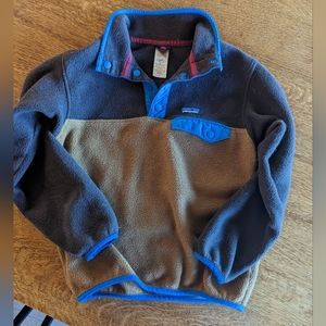 Retro kids small Patagonia snap fleece